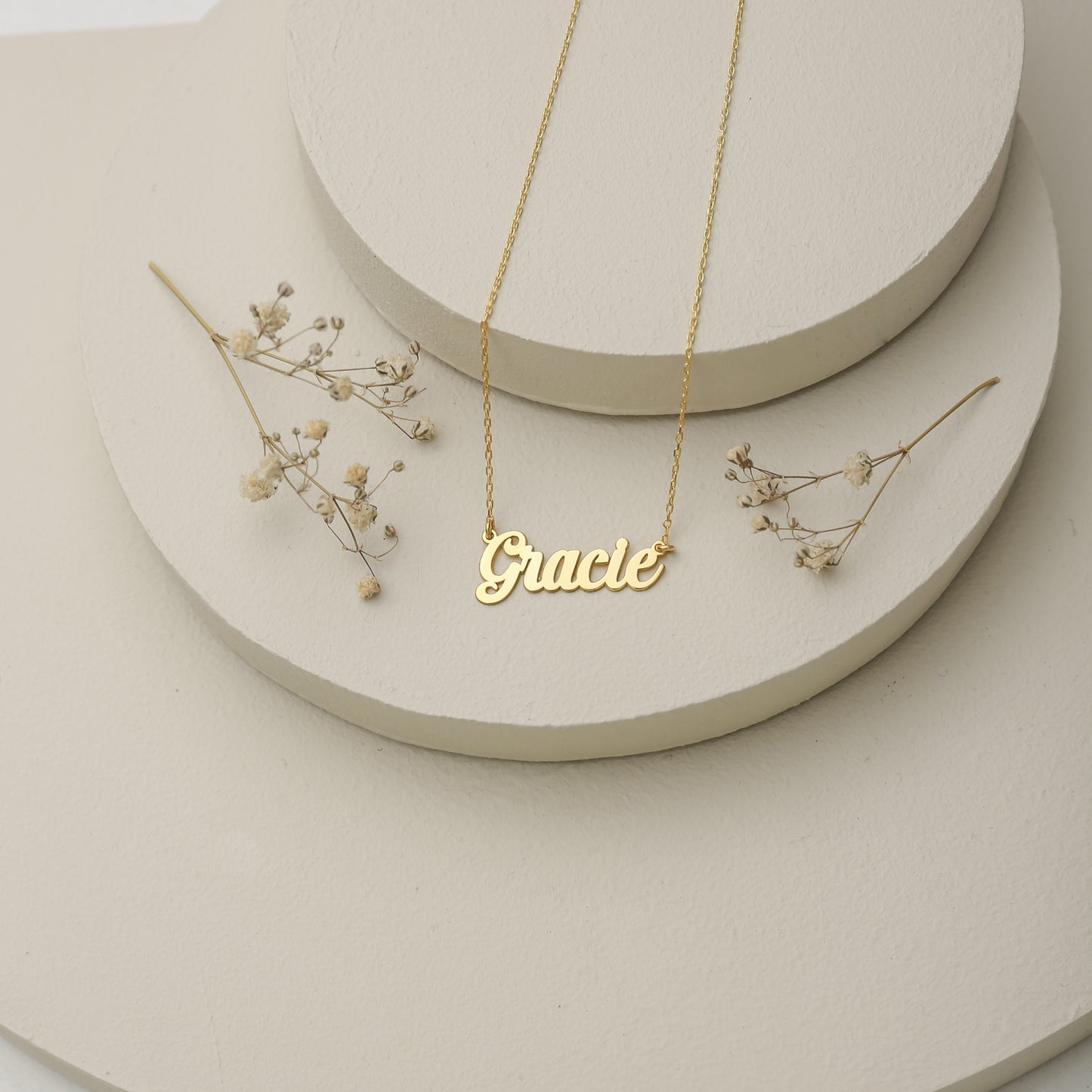 925K Sterling Silver Personalized Name Necklace