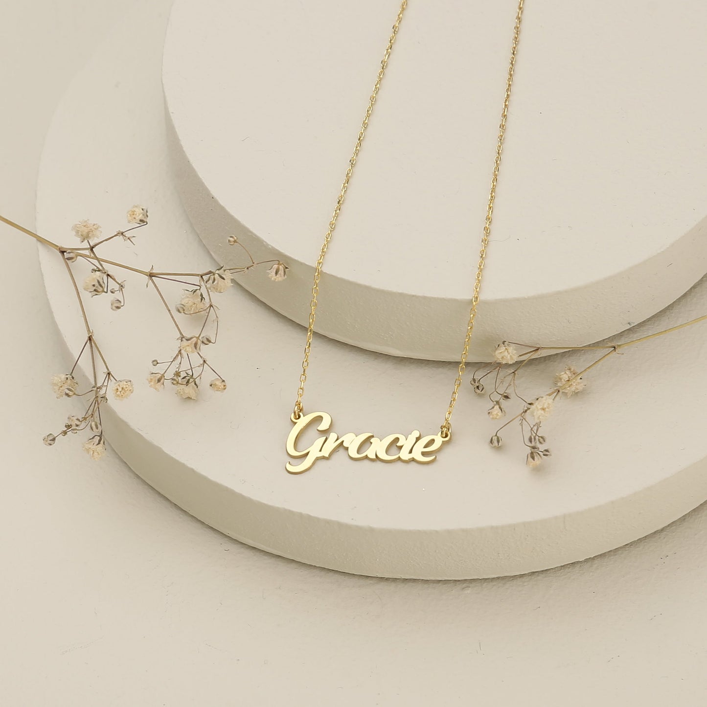 925K Sterling Silver Custom Name Necklace