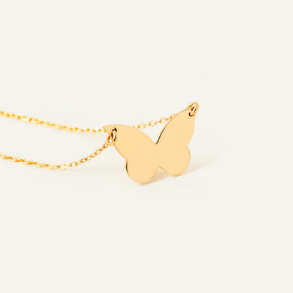 925 Sterling Silver Butterfly Necklace