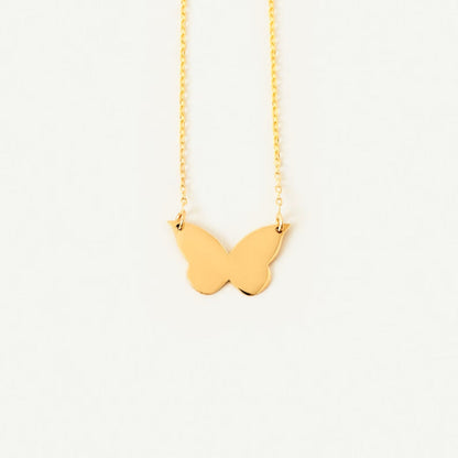 925 Sterling Silver Butterfly Necklace