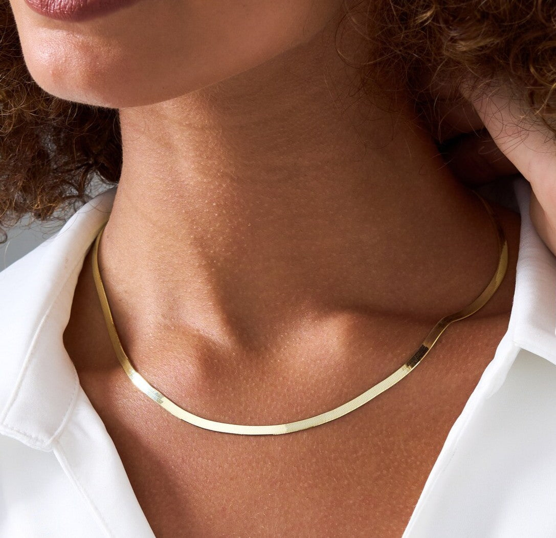 925 Sterling Silver Snake Chain Necklace