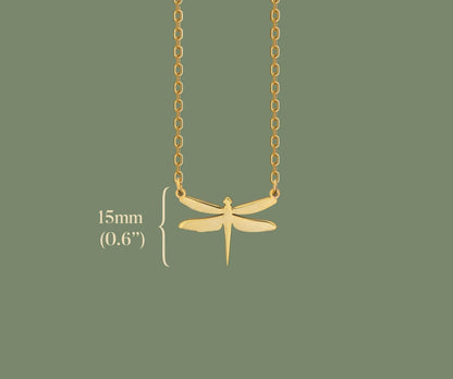 925 Sterling Silver Dragonfly Necklace