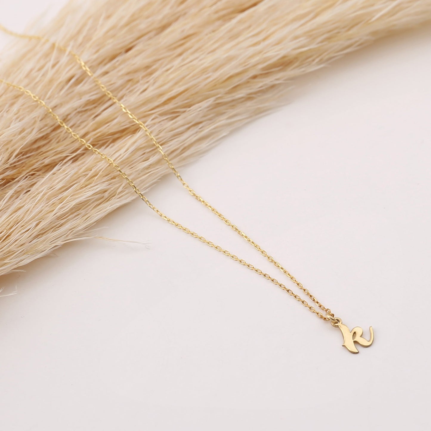 925 Sterling Silver Personalized Handwritten Letter Necklace