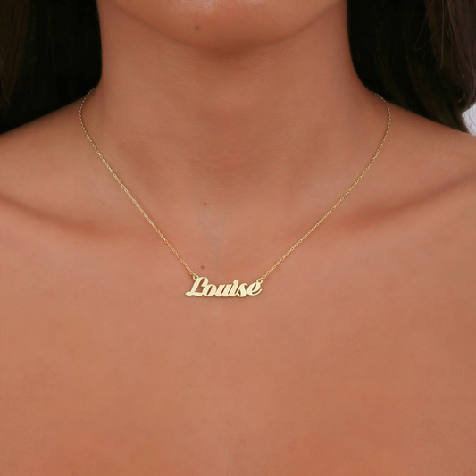 925 Sterling Silver Personalized Name Necklace