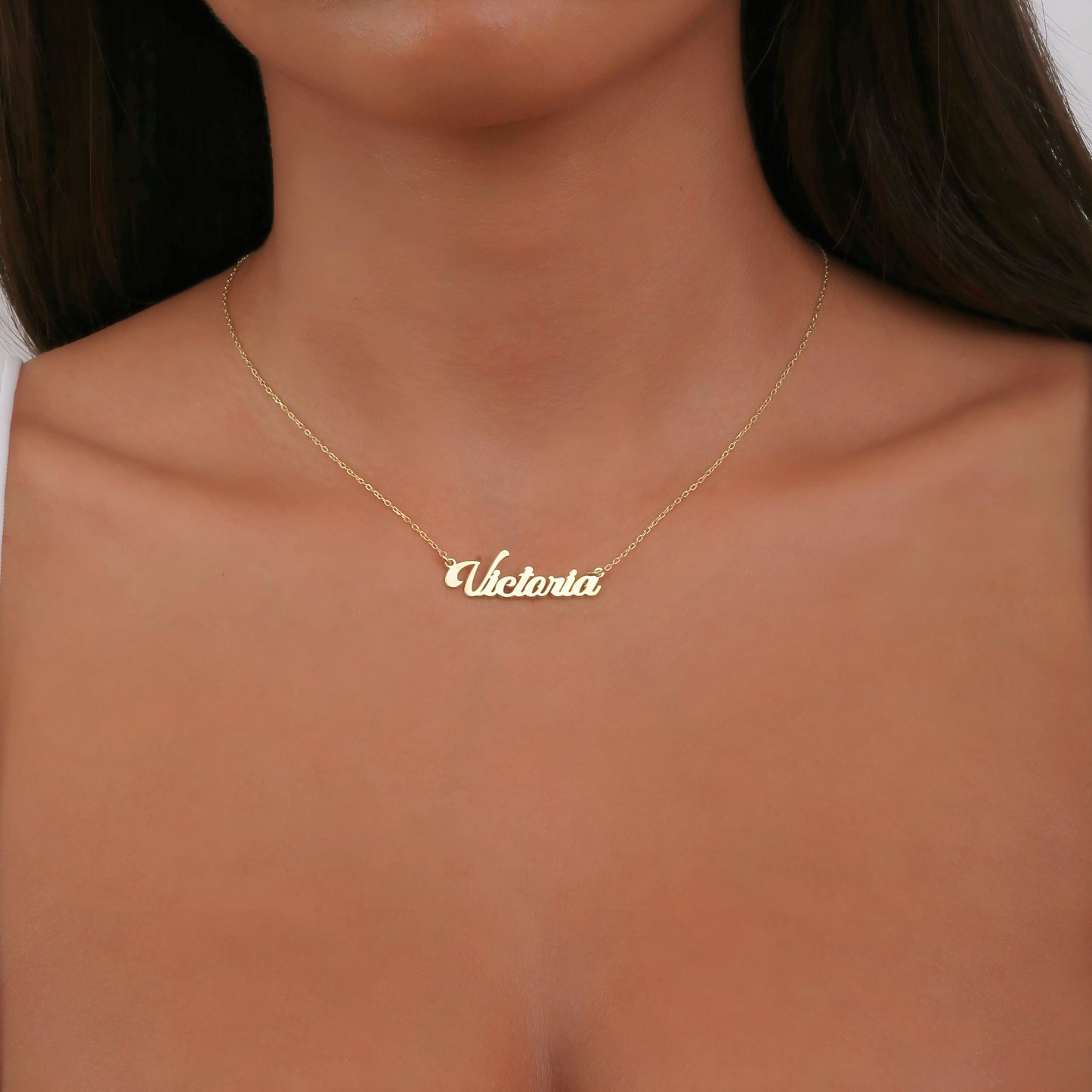 925K Sterling Silver Custom Name Necklace
