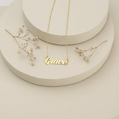 925 Sterling Silver Personalized Name Necklace