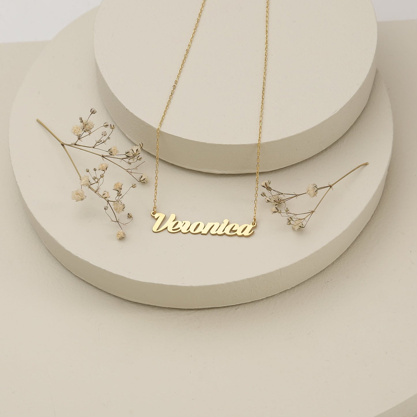 925 Sterling Silver Personalized Name Necklace