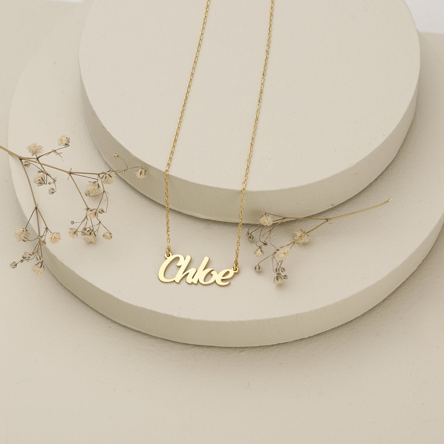 925K Sterling Silver Custom Name Necklace