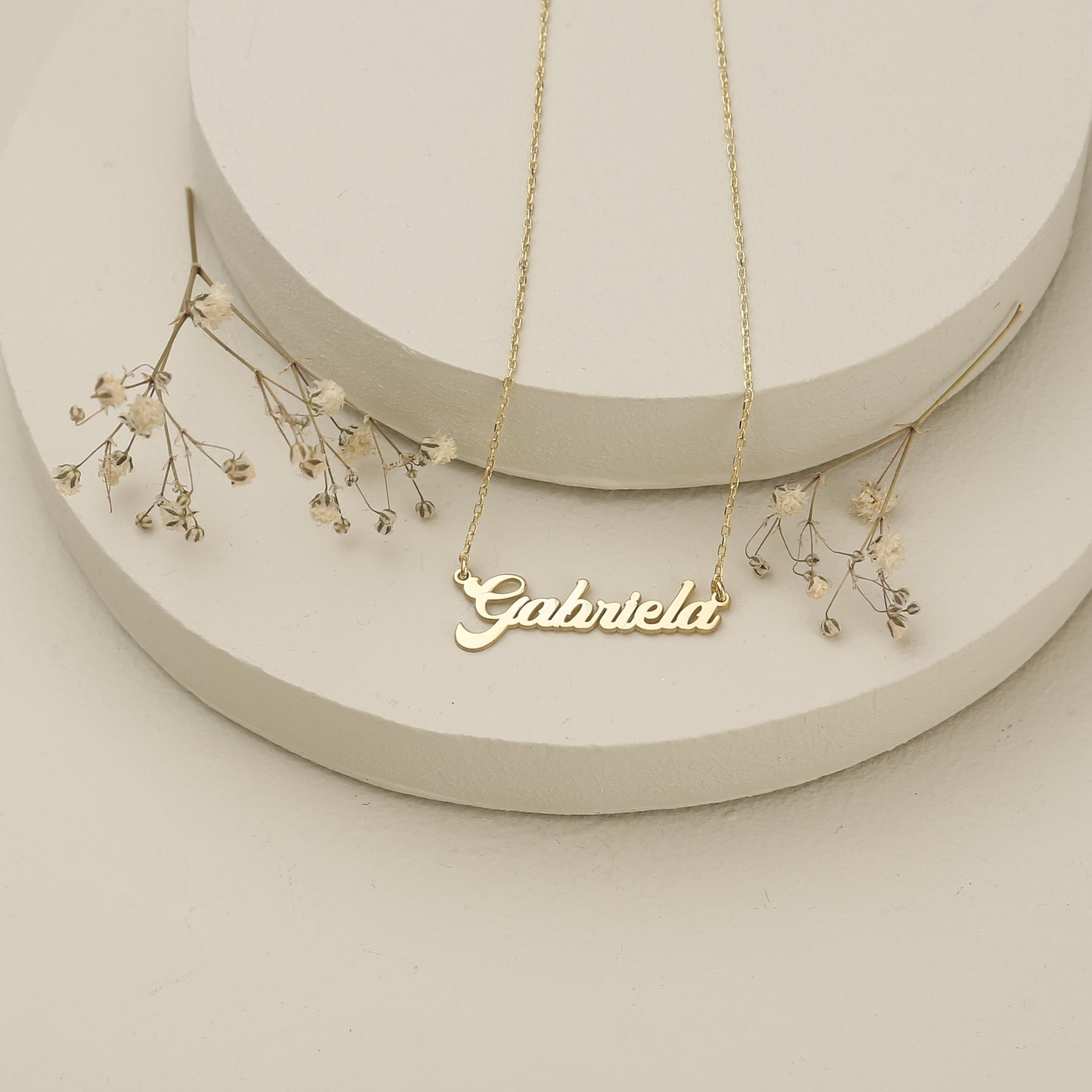 925K Sterling Silver Custom Name Necklace