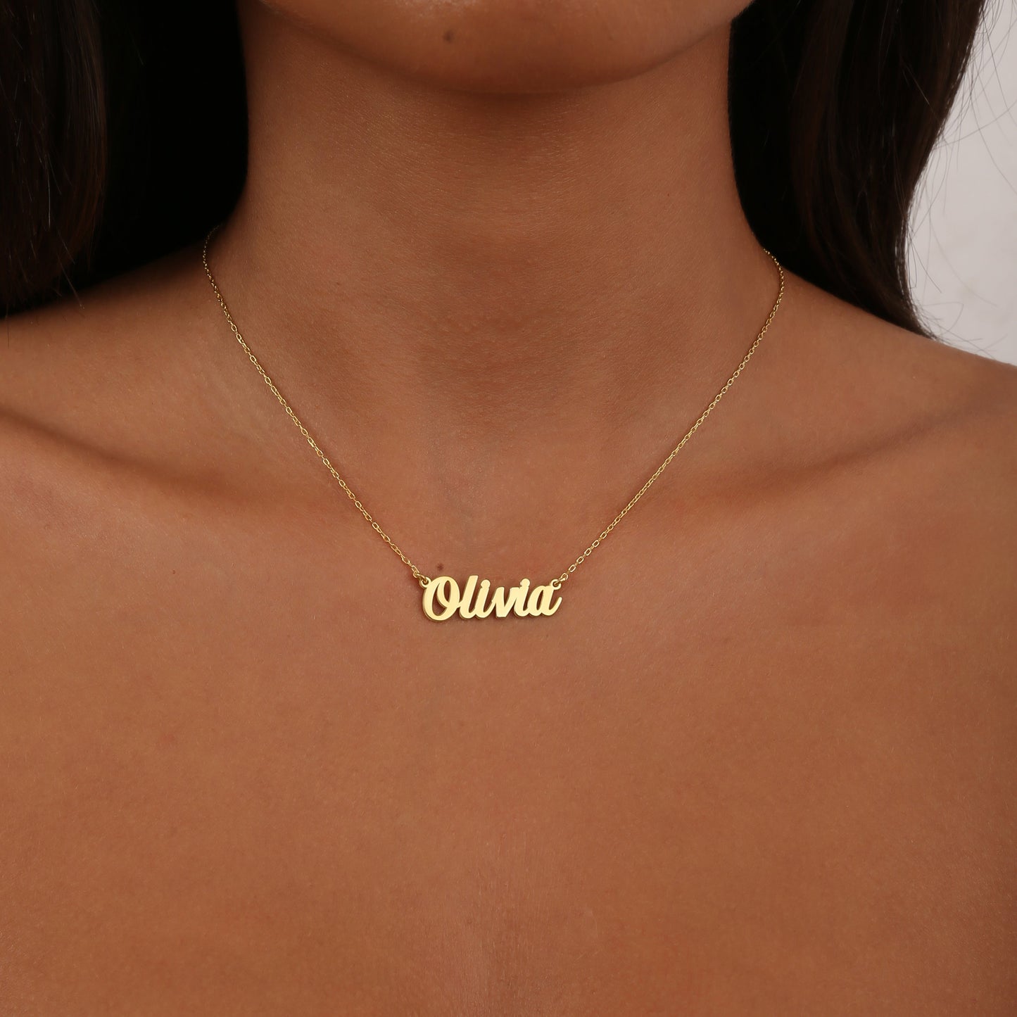 925K Sterling Silver Custom Name Necklace
