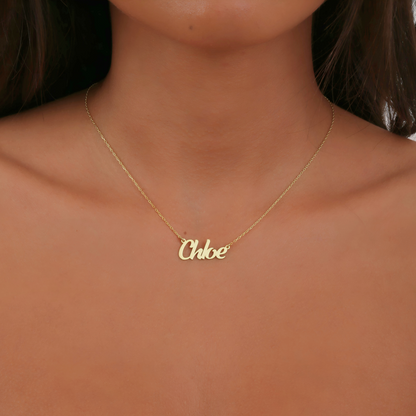 925K Sterling Silver Custom Name Necklace
