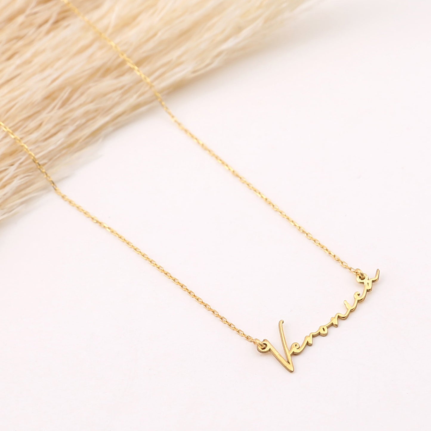 925 Sterling Silver Personalized Script Name Necklace